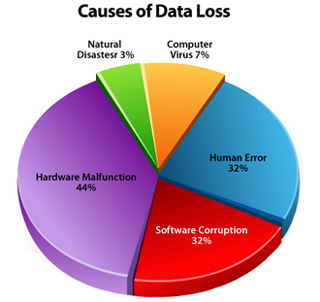 Causes of Data Loss